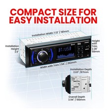 BOSS Audio Systems 616UAB single-DIN Car Ster...