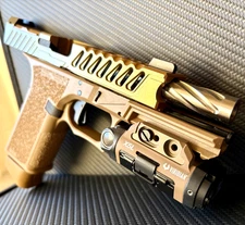 GunCandy Glock 17 Gen 3 Slide Complete Custom G17 Upper RMR Cut + FREE KNIFE