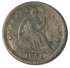 1851-O Seated Liberty Half Dime – New Orleans Silver – Strong Details #990