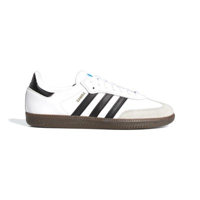 Adidas Originals Mens Size 9 Samba ADV White Black Leather Sneakers GZ8477 nby