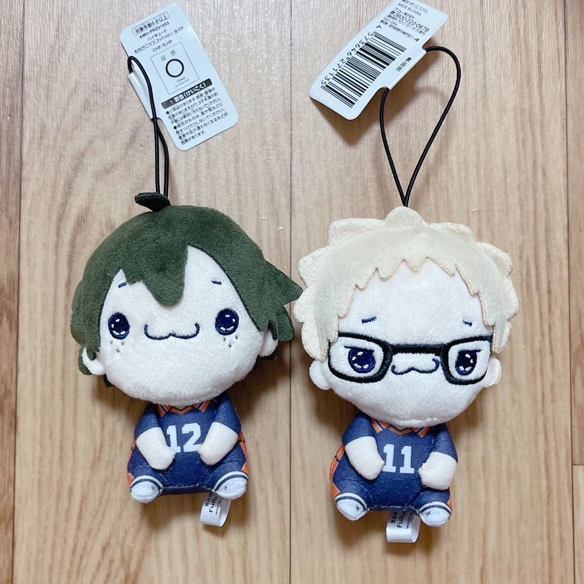Haikyu!! MochiPiko Mascot Tsukishima Kei & Yamaguchi Tadashi – Amusement
