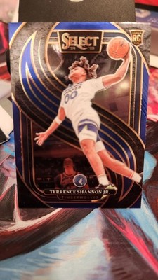 202425 Panini Select-Premier Terrence Shannon Jr 183 Blue Cracked Ice Prizm RC