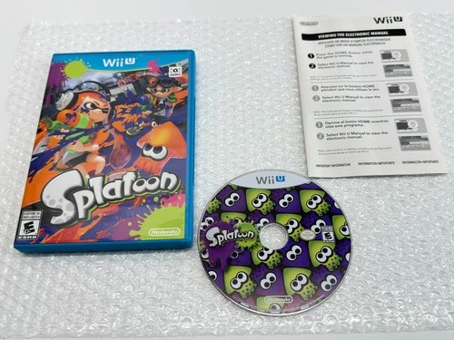 Splatoon (Nintendo Wii U) Complete & Tested