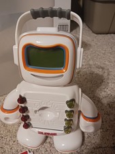 Playskool Alphie Electronic Talking Learning Robot Has 3 Cartridges Ton Of Cards
