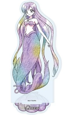 Acrylic stand 22.Karen (Graph Art Sketch Illustration) Acrylic stand ''Mermaid