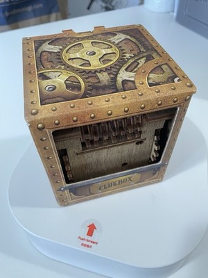 iDventure Cluebox Wooden Puzzles Schrodinger's Cat level 8 Escape room in a box