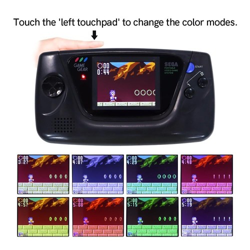 Touch Version High Light Brightness LCD Screen Kit For SEGA Game Gear Console - Picture 6 of 14