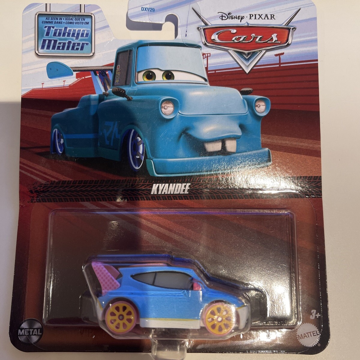Disney Pixar Cars - Kyandee Official Diecast Tokyo Mater ! Rare