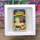 CMG Mint - Welcome to Germany - 1 oz Blue Enameled .999 Fine Silver Bar - #24