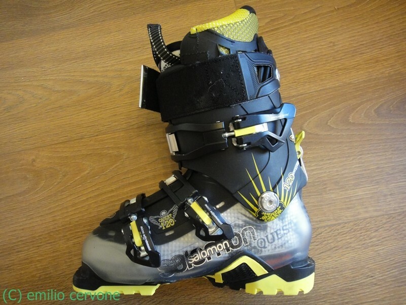 scarponi sci Salomon Quest 120 tg 24.5