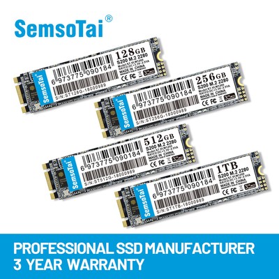 SemsoTai M.2 SATA III sata3.0 NGFF 1TB SSD Internal Solid State Drive lot
