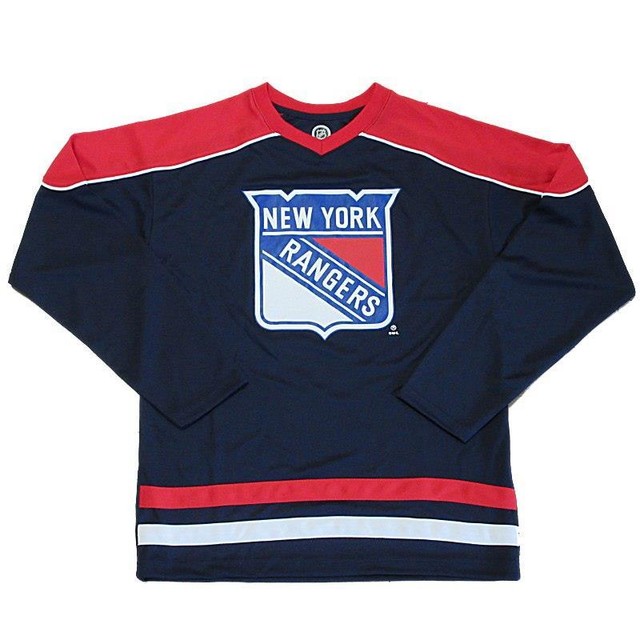 New NHL New York Ranger Hockey Jersey Boys Medium (1012) Large (1416