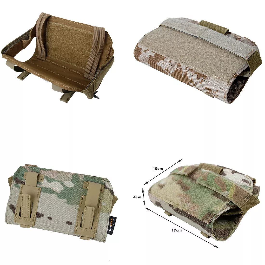 MLCS Admin Pouch w/Light holder KH - 個人装備