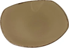 Steelite International Oval Platter Made in England, Tan, 10 1/4"