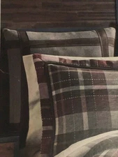 Croscill Home Euro Pillow Sham - Kent Red