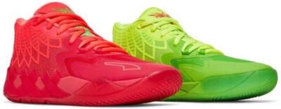 Size 11.5 - PUMA MB.01 x Rick and Morty Green/Red 2022