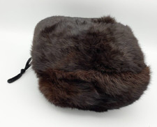 Vintage Genuine Mink Fur Muff Hand Warmer Mob Wives
