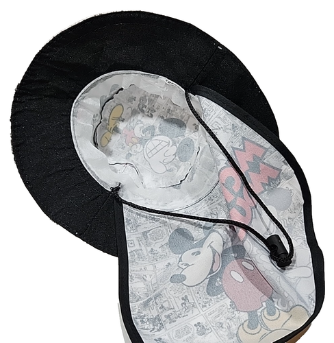 Disney Mickey Mouse Bucket Hat With Back Neck Flap Toddler - Picture 7 of 9