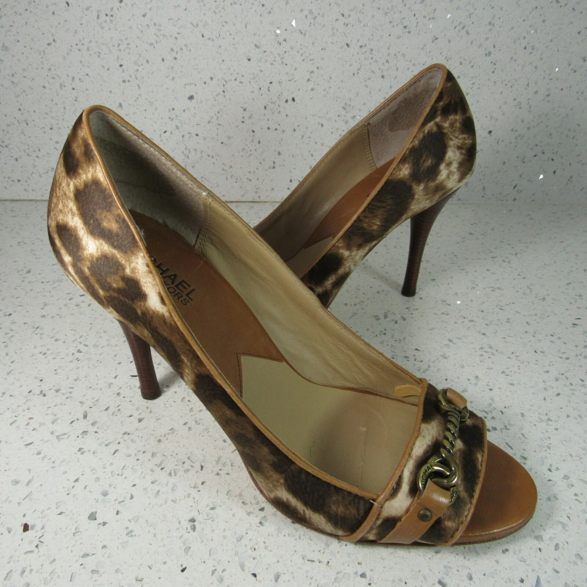 Michael kors store peep toe