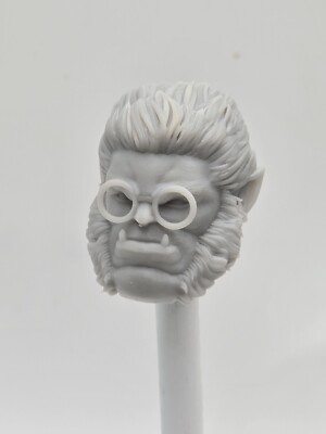 3d Print X-MEN HANK MCCOY BEAST  HEAD #2. 1:12 GI Joe Classified/Marvel Legend