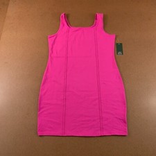Wild Fable Womens Size XL Magenta Sleeveless Seamed Bodycon Mini Dress NWT