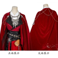 Halloween Tian Guan Ci Fu Hua Cheng Red Hanfu Dress Cosplay Custome Accessories