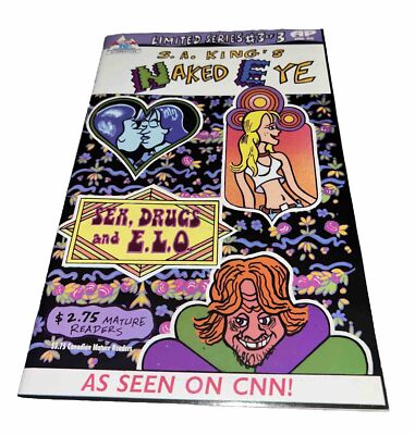 Naked Eye #3 S.A. King Underground Comic Antarctic Press