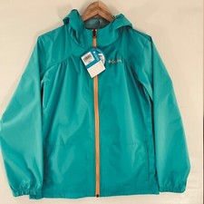Columbia Switchback Rain Jacket Girls Youth L NWT Waterproof Hooded Lightweight