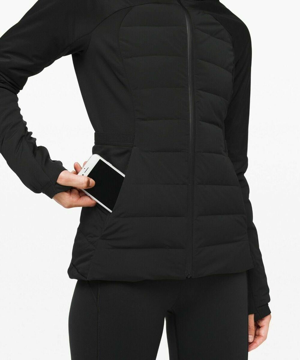 NWT Lululemon Down For It All Jacket~SIZE:2,4,6,8,~ Black NWT Lululemon Down For It All Jacket~SIZE:2,4,6,8,~ Black