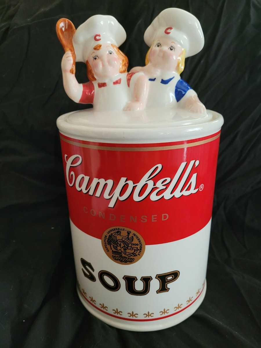 キャンベルキッズ クッキージャー(未使用) Vintage Estate Campbell's