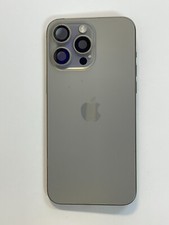 Back Frame Housing Replacement For iPhone 15 Pro Max Titanium SILVER OEM Grade A