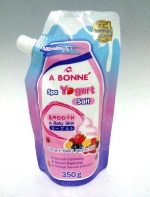 Gommage Corps Lissant à La Fleur De Sel - Peau Douce Comme Après Un Spa - Yogourt A Bonne' 350g