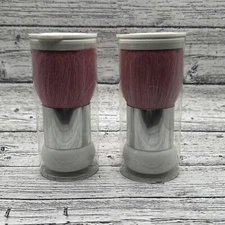 2 x Charles of the Ritz Large Body Powder Brush, Discontinued NEW IN CLEAR CASE