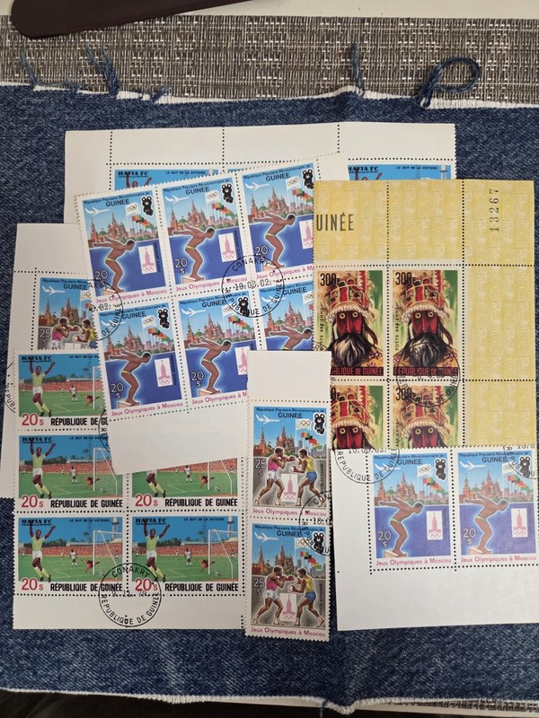 Stamps Guinee