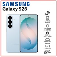 Samsung Galaxy S26 5G 12GB+512GB Blue Dual Sim Unlocked Android Mobile Phone