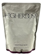 HigherDOSE Serotonin Soak 32oz Bath Salts   Factory Sealed - Slightly Expired