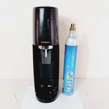 SodaStream Fizzi SPT-001 Sparkling Water Machine Soda Maker with CO2 Tested