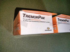 2-New Performance TremorPak &ldquo;Rumble Packs&rdquo; for Sega Dreamcast &ndash; New Unopened!
