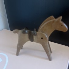 Playmobil von 1974 geobra Pferd mit Sattel, Prägung auf der linken Seite Rarität