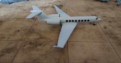 NEW 1/400 Scale  Gulfstream G650 Aircraft Business  Model 1pcs