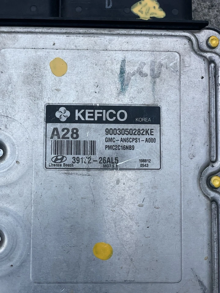 2010 HYUNDAI ACCENT ECM CONTROL MODULE 39132-26AL5 - Image 2 of 4