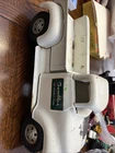 Vintage Rare White Gambles The Friendly Store Truck Pressed Steel Toy