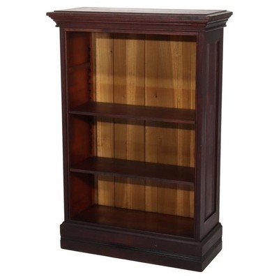 Antique Mahogany Petite Open Bookcase C1930
