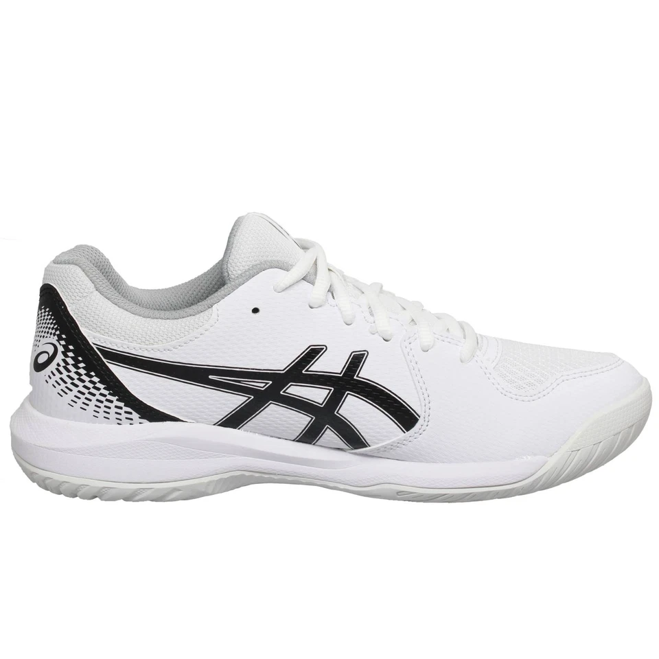 Asics Gel Dedicate 8 Bianco - Uomo Scarpe Sport Padel - Immagine 2 di 3