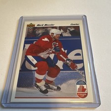 Upper Deck 1991-92 Mark Messier Canada Cup #14 Canada Ice Hockey Card