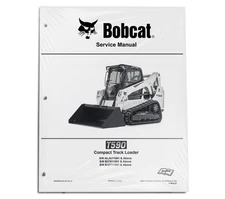Bobcat T590 Compact Track Loader Service Manual Shop Repair Book - 6990693