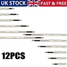 12PCS Screwdriver Drill Bit Set Anti-Slip Super-Magnetic Position High-Magnetic