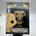 Funko Pop Pin Star Wars Supreme Leader Snoke 33 Enamel Pin New Sealed
