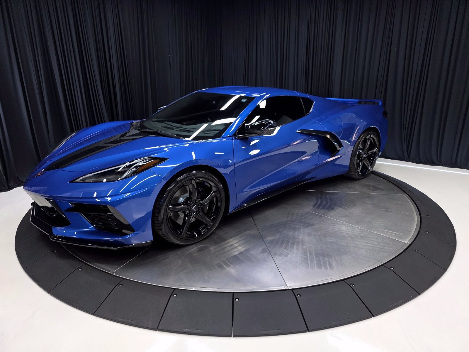 2023 Blue Metallic Chevrolet Corvette   | C8 Corvette Photo 8