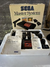 Sega Master System 1987 Original Box - Authentic, Tested